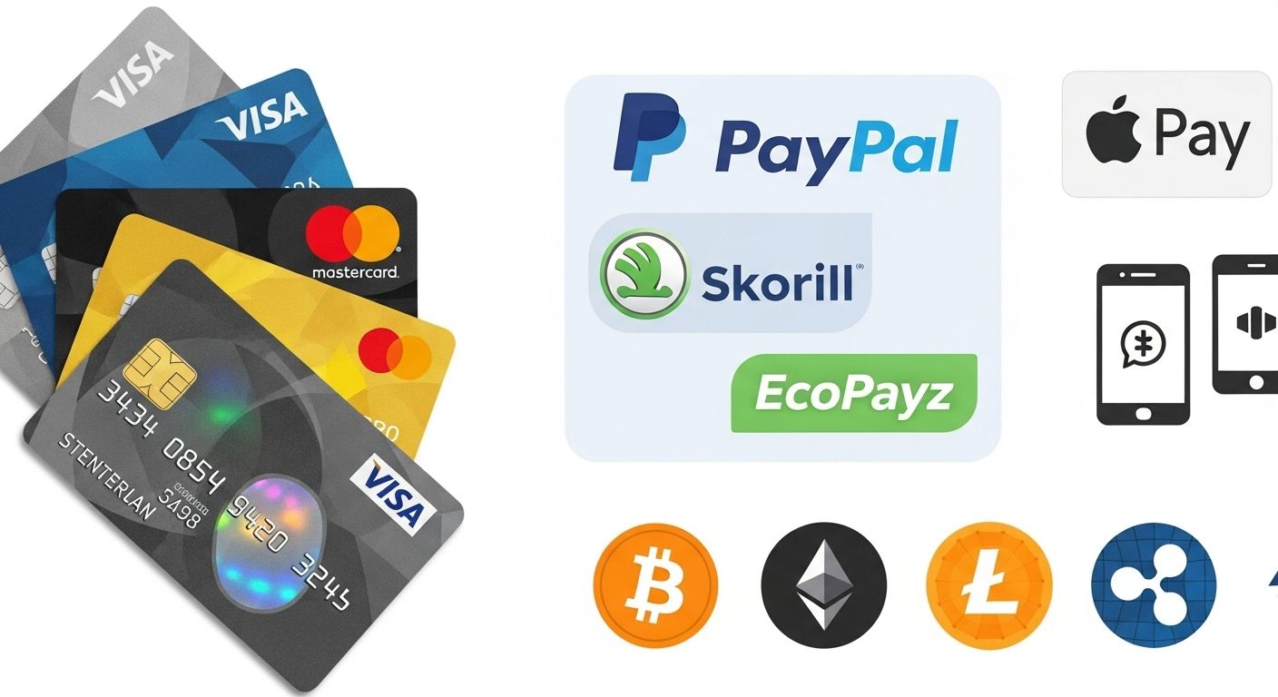 Méthodes de dépôt disponibles deposit limits